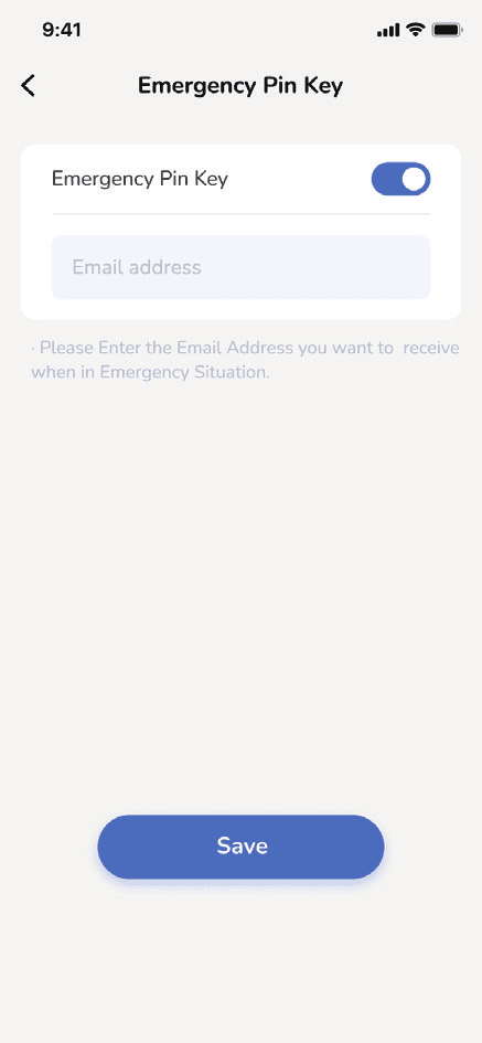 Emergency PIN Key
