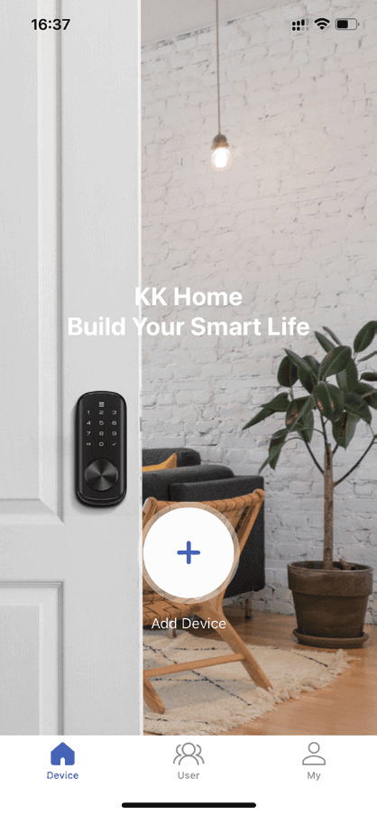 Tap “Add Device”
