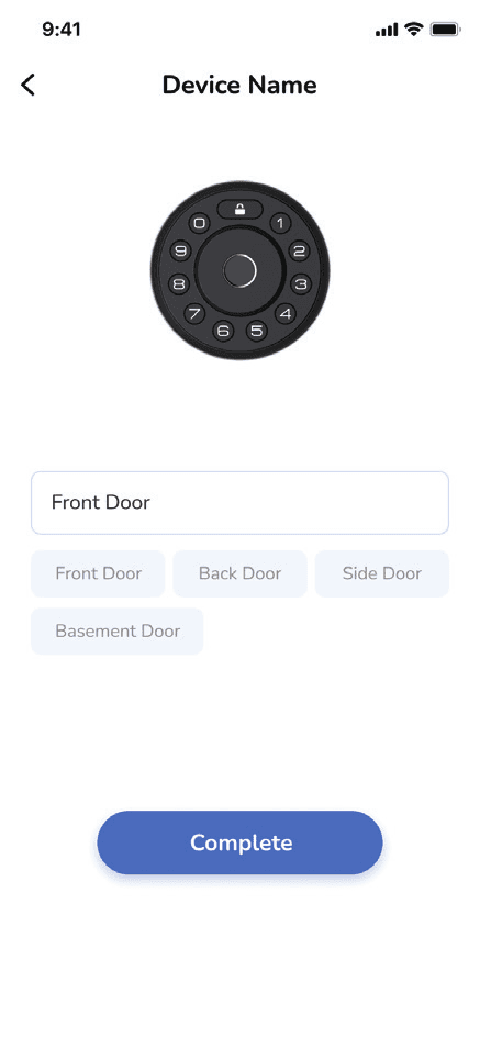 Name your lock