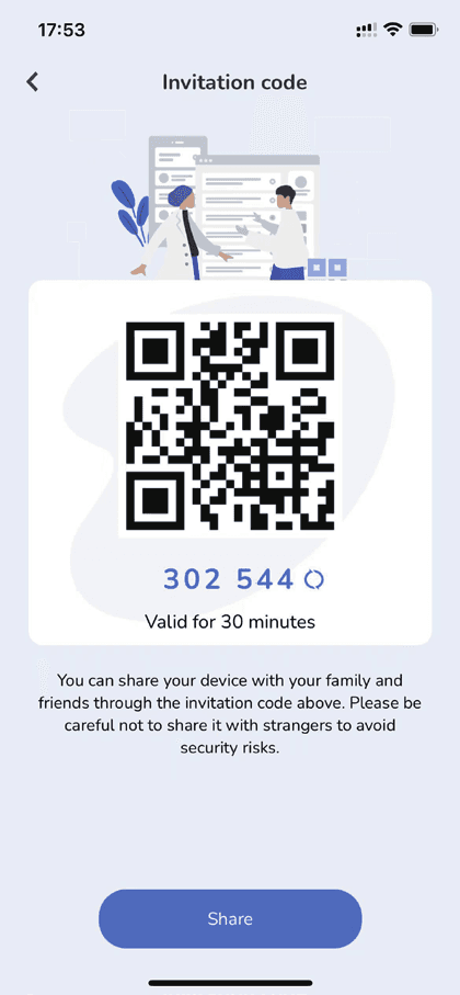 Invitation code